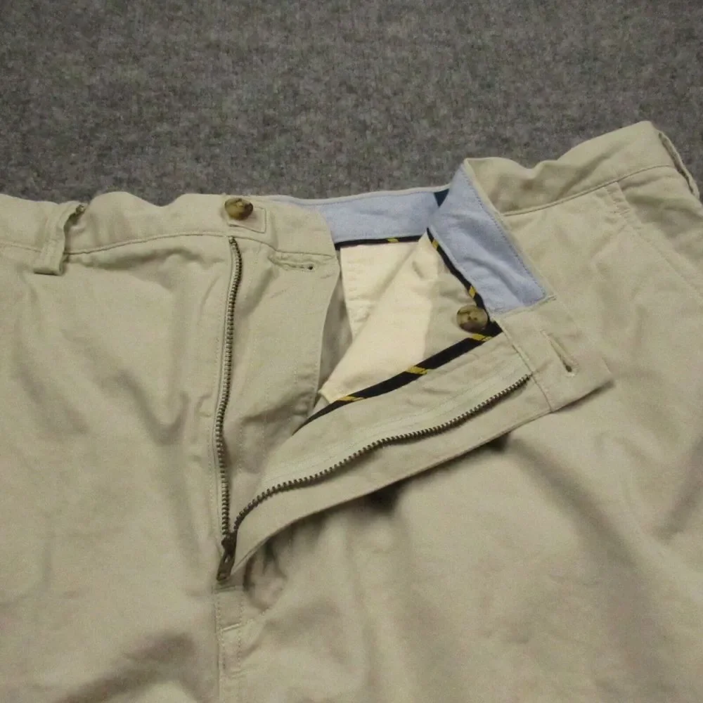 Polo Ralph Lauren Shorts Mens 42x9 Chino Beige Pony Logo‎ Stretch Classic Fit